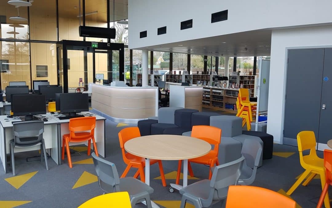 BrookhouseUK Educational Furniture - Library refurbishment