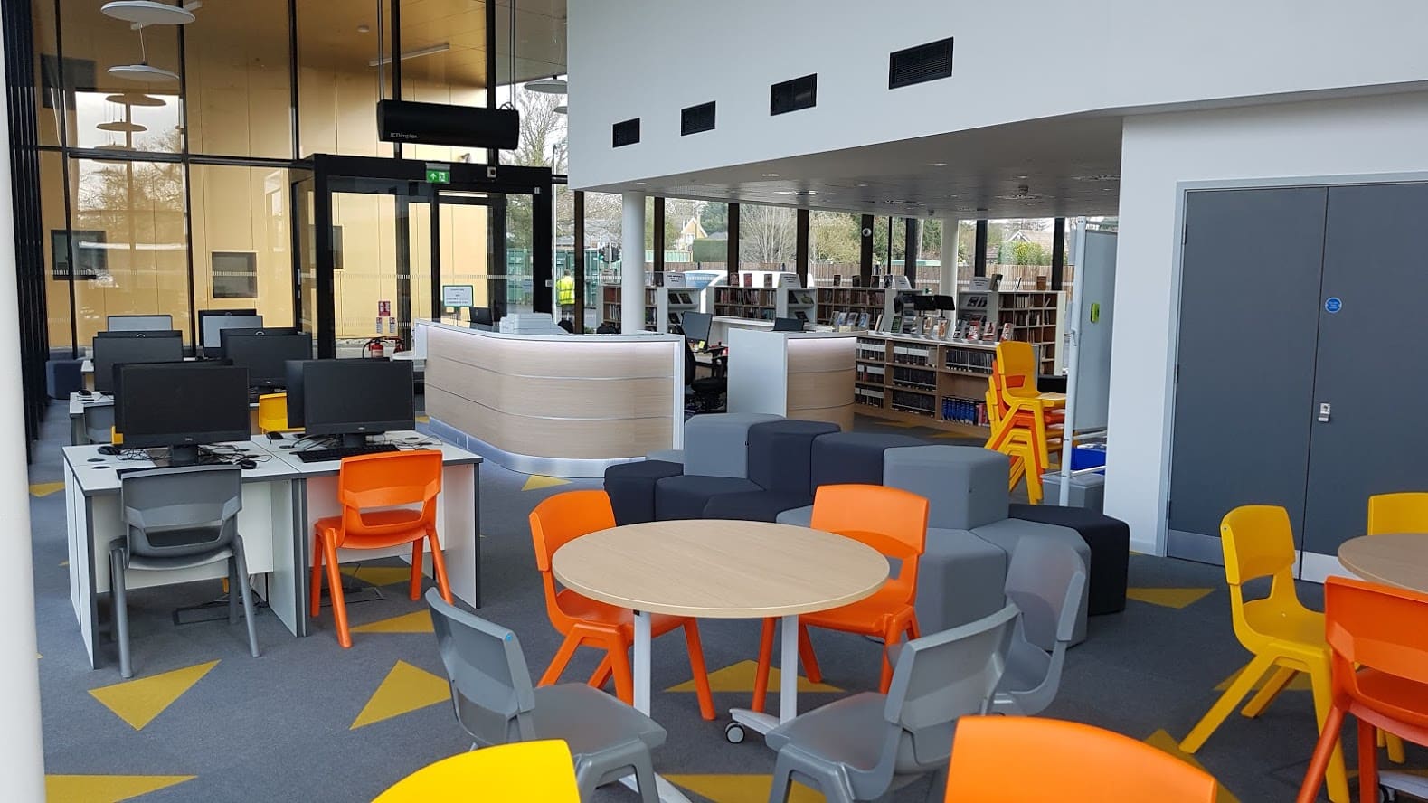 BrookhouseUK Educational Furniture - Library refurbishment