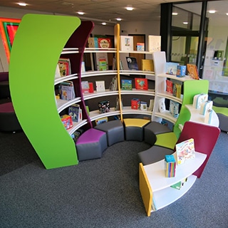 BrookhouseUK - Camulos Academy Library Seating