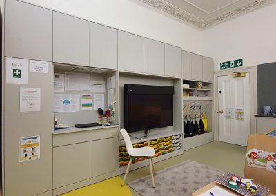 BrookhouseUK Education Furniture - Eaton Square - Teacher wall Storage
