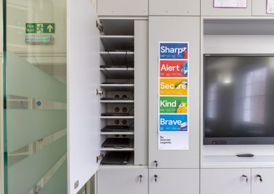 BrookhouseUK Education Furniture - Teacher wall Storage