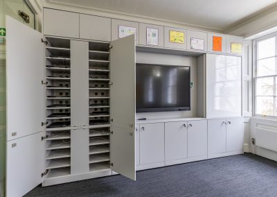 BrookhouseUK Education Furniture - Teacher wall Storage