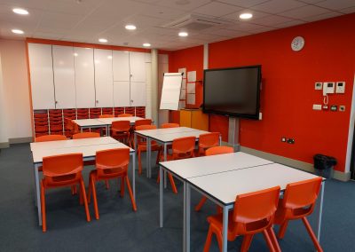 BrookhouseUK Education Furniture - Teacher Storage wall - Tidemill school