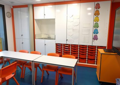 BrookhouseUK Education Furniture - Teacher Storage wall - Tidemill school