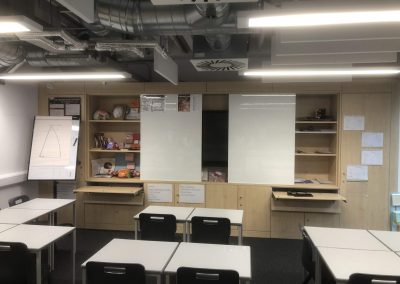 BrookhouseUK Education Furniture - Waddesdon storage wall,