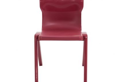 BrookhouseUK Education Furniture - Titan Chair - Burgundy Front