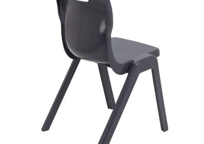 BrookhouseUK Education Furniture - Titan Chair - Charcoal Side On