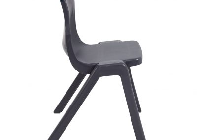 BrookhouseUK Education Furniture - Titan Chair - Charcoal Side