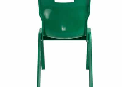 BrookhouseUK Education Furniture - Titan Chair - Green, Back