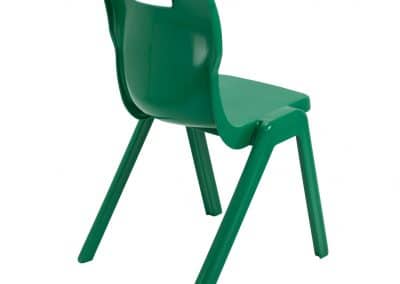 BrookhouseUK Education Furniture - Titan Chair - Green Side On