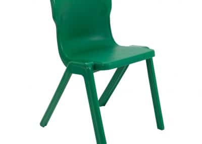 BrookhouseUK Education Furniture - Titan Chair - Green Front Angle