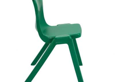 BrookhouseUK Education Furniture - Titan Chair - Green, Side