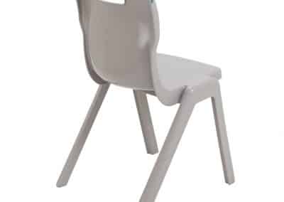 BrookhouseUK Education Furniture - Titan Chair - Grey Side On