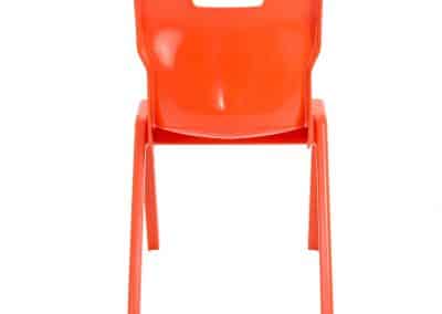 BrookhouseUK Education Furniture - Titan Chair - Orange Back