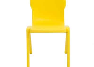 BrookhouseUK Education Furniture - Titan Chair - Yellow, Front