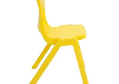 BrookhouseUK Education Furniture - Titan Chair - Yellow, Side