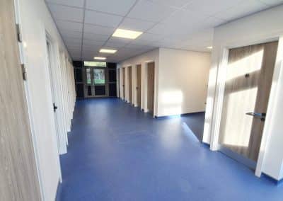 Watford Grammar Girls Technology room converted to a washroom block