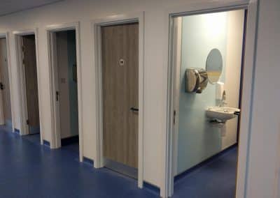 Watford Grammar Girls Technology room converted to a washroom block