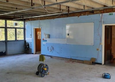 Watford Grammar Girls Technology room converted to a washroom block