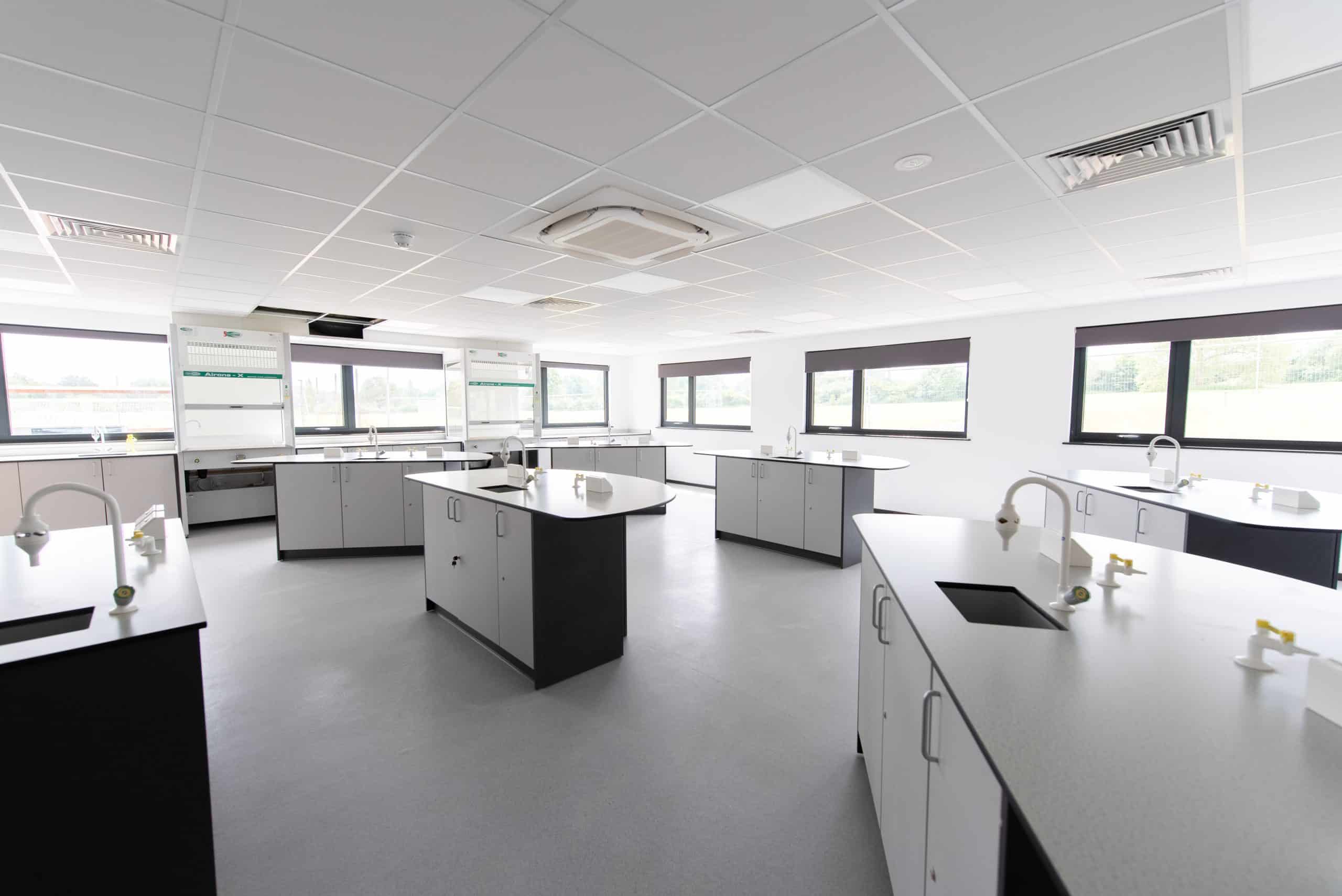 BrookhouseUK Education Furniture - Solihull 6th Form College - Science Lab