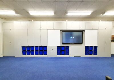 The Priory School Teaching Wall Fitted Furniture